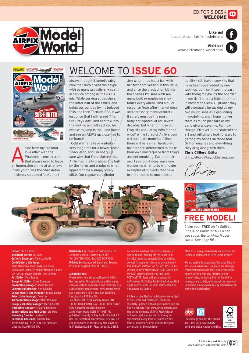 Airfix Model World 60 2015-11